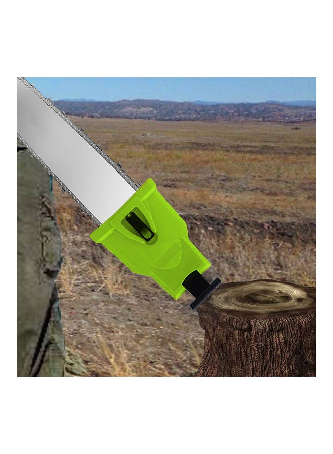 Professional Saw Chain Sharpening Tool Green/Black 30x5x21cm - Image 3