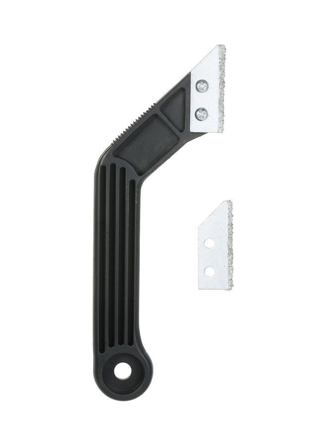 Professional Remover Angled Tile Grout Saw Black 21x2x7cm - Image 1