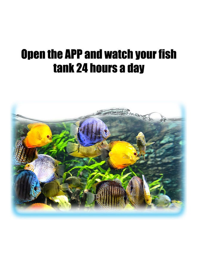 Wifi Remote APP Control Automatic Aquarium Fish Can Black 20x7x8cm  - Image 4