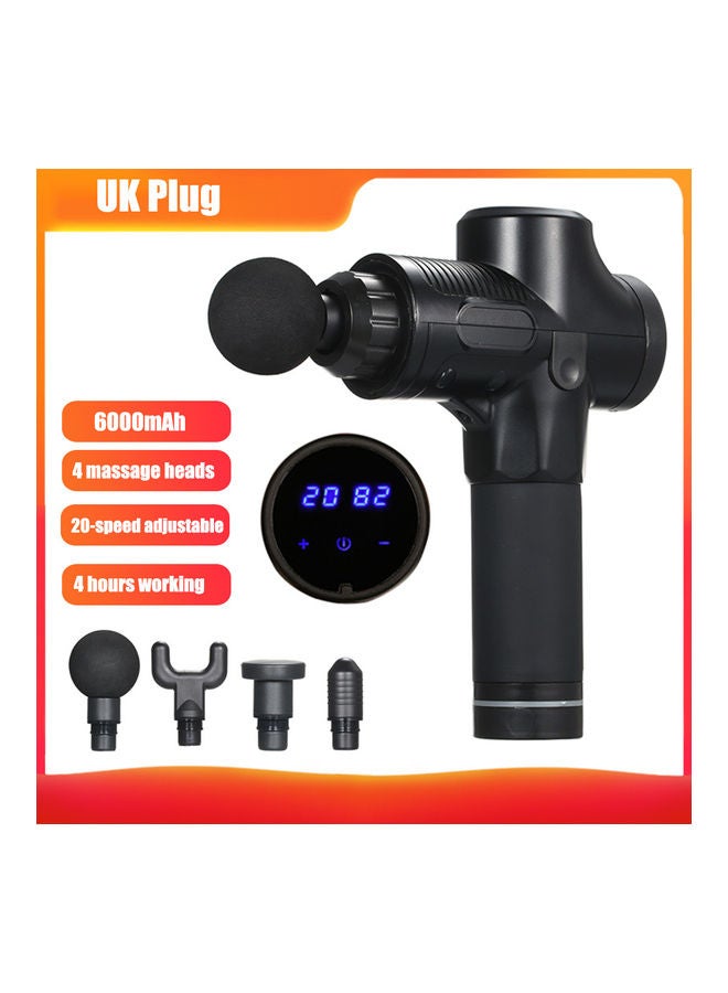 مسدسات تدليك كهربائية محمولة تعمل بالاهتزاز بقوة 12 فولت أسود 32.5x10x23سم - Image 5