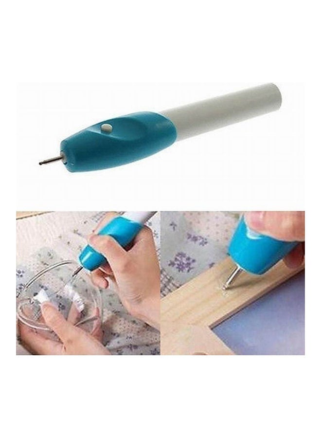 Metal Plastic Glass Wood Jewelry Engrave Pen Multicolour 15 x 2.5 x 2.5cm  - Image 2