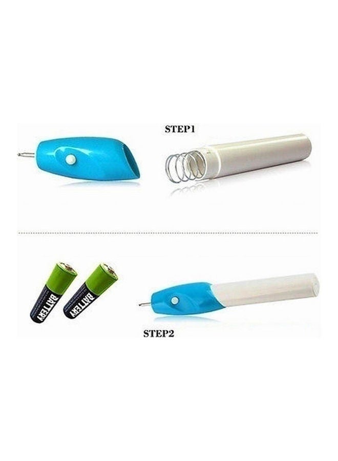 Metal Plastic Glass Wood Jewelry Engrave Pen Multicolour 15 x 2.5 x 2.5cm  - Image 5