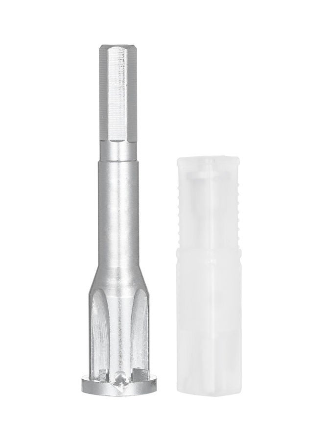 Wire Twisting Tool Wire Stripper And for Stripping Silver 9x2.3x2.3cm - Image 1