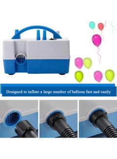 Generic Multi-functional Electric Balloon Pump Multicolour 20 x 15.5 x 17.5cm  - Image 3