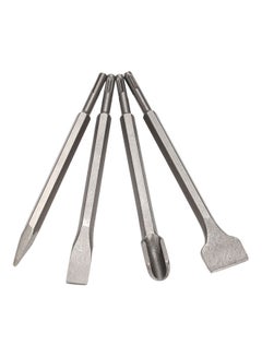 4-Piece SDS Plus Chisel Set Silver 32x2x18cm - v1610360674/N43645095A_1