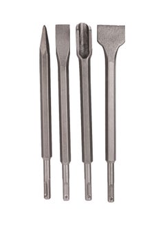 4-Piece SDS Plus Chisel Set Silver 32x2x18cm - v1610360674/N43645095A_2