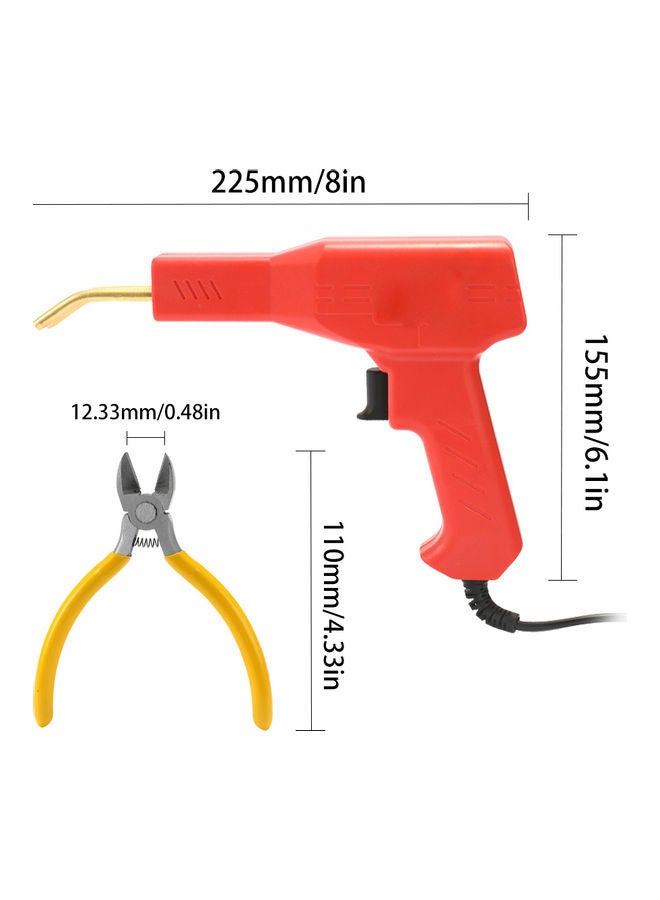 Generic - Handy Plastics Weld Garage Tools Red/Black/Yellow 28.5x4.5x19.5cm - Image 1