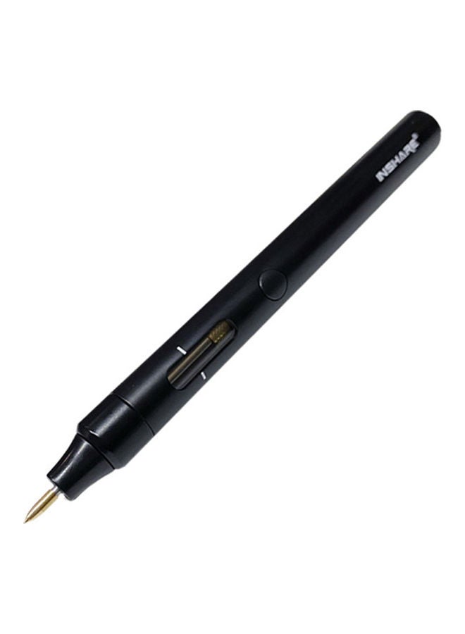 USB Portable Soldering Iron Black 16 x 2 x 2cm - Image 1