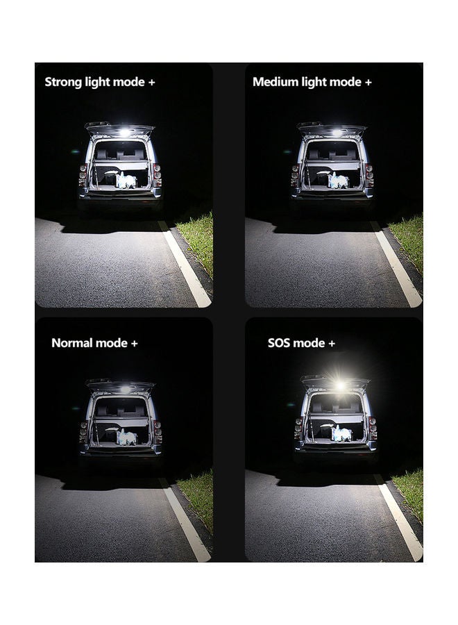 Outdoor Portable LED Camping Light USB Rechargeable Bright Lantern Emergency Lamp multicolour 13.5x5.5x13.5cm - Image 4