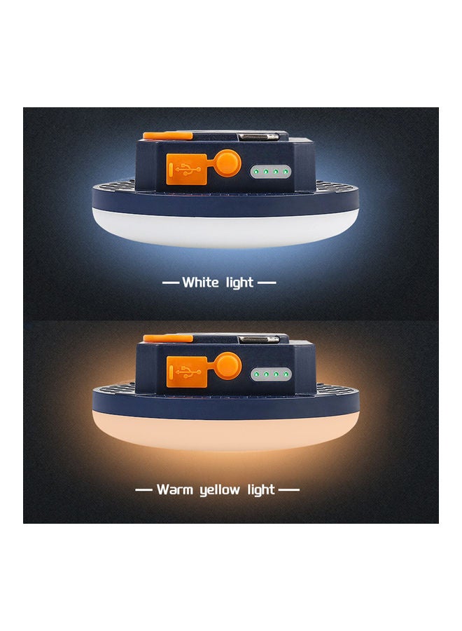 Outdoor Portable LED Camping Light USB Rechargeable Bright Lantern Emergency Lamp multicolour 13.5x5.5x13.5cm - Image 5