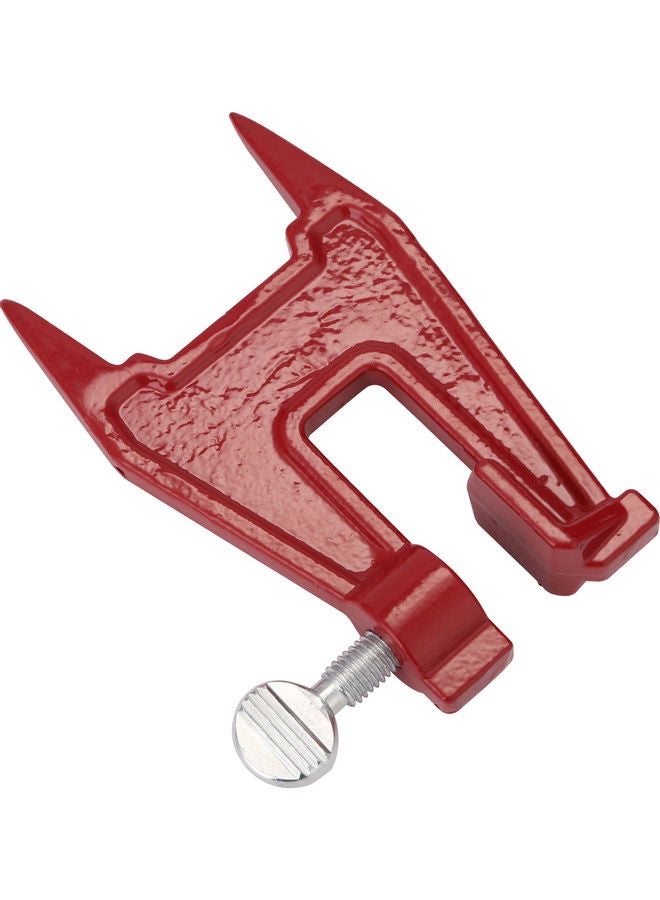 Iron Chainsaw Bracket Red 16 x 2.3 x 8.5cm - Image 3