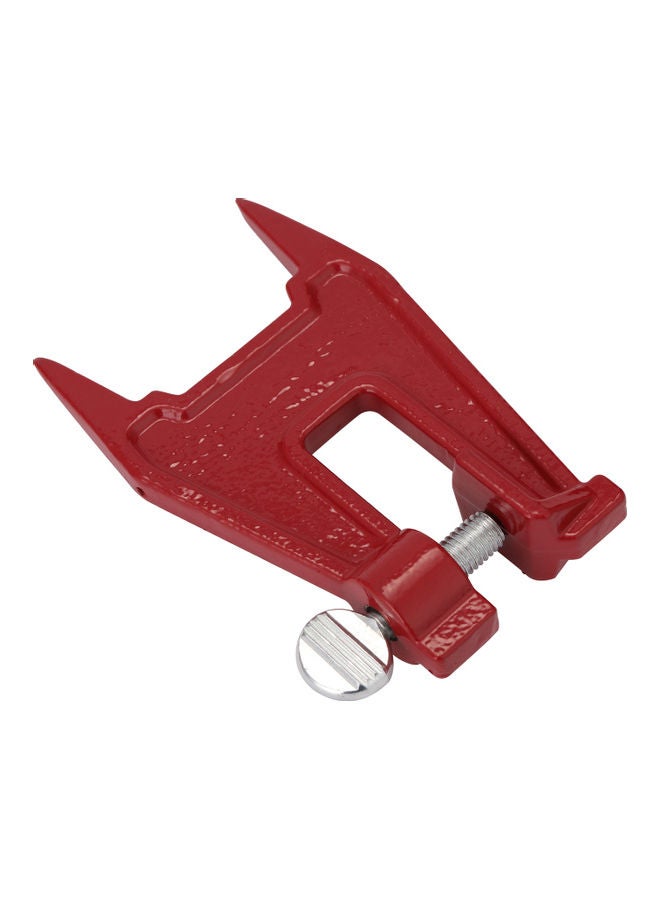 Iron Chainsaw Bracket Red 16 x 2.3 x 8.5cm - Image 5