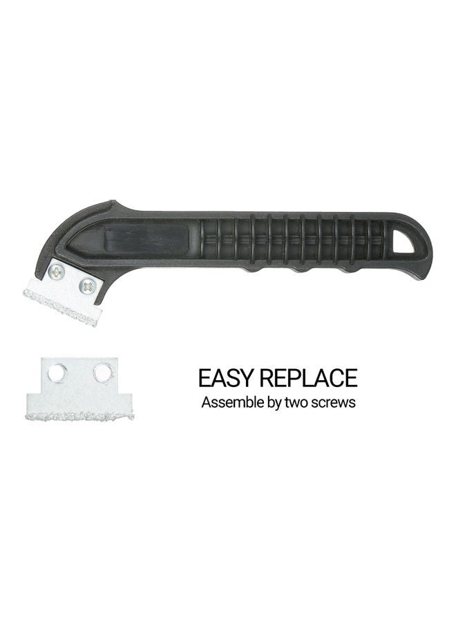 Professional Remover Angled Tile Grout Saw Black 14.5x2x5cm - Image 2