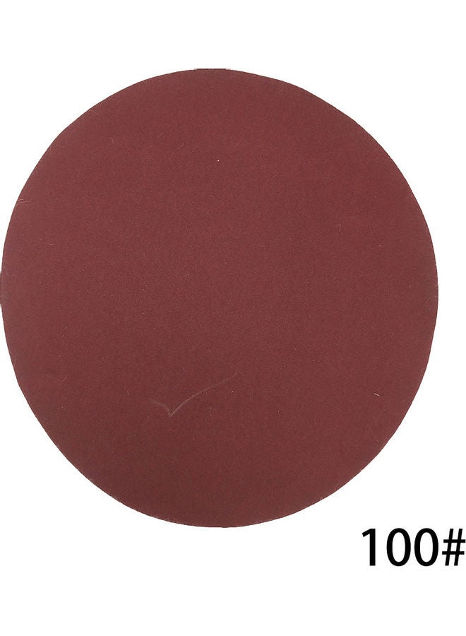 100-Piece Sanding Disc Pad Set Brown  - Image 1