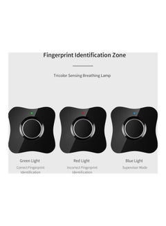 Generic Smart Fingerprint Lock Black 15x4x10.2cm  - Image 5