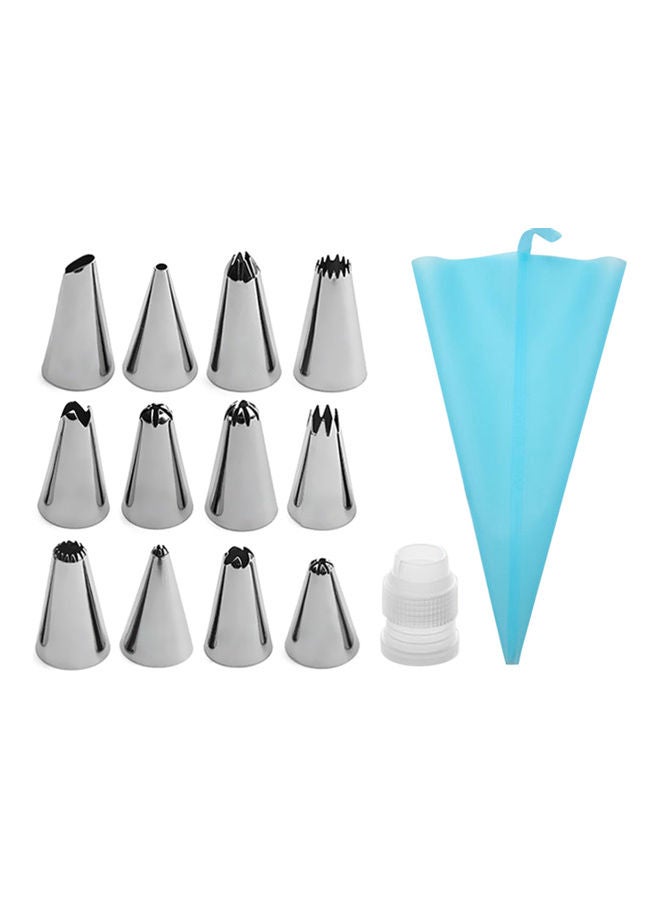 Stainless Steel Cake Decorating Supplies Tools Blue 12 x 2 x 10cm  - Image 1