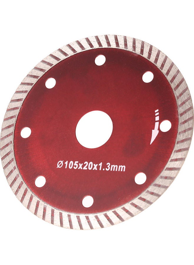 Diamond Cutting Disc Saw Bit Red 10.5x0.2x10.5cm  - Image 2