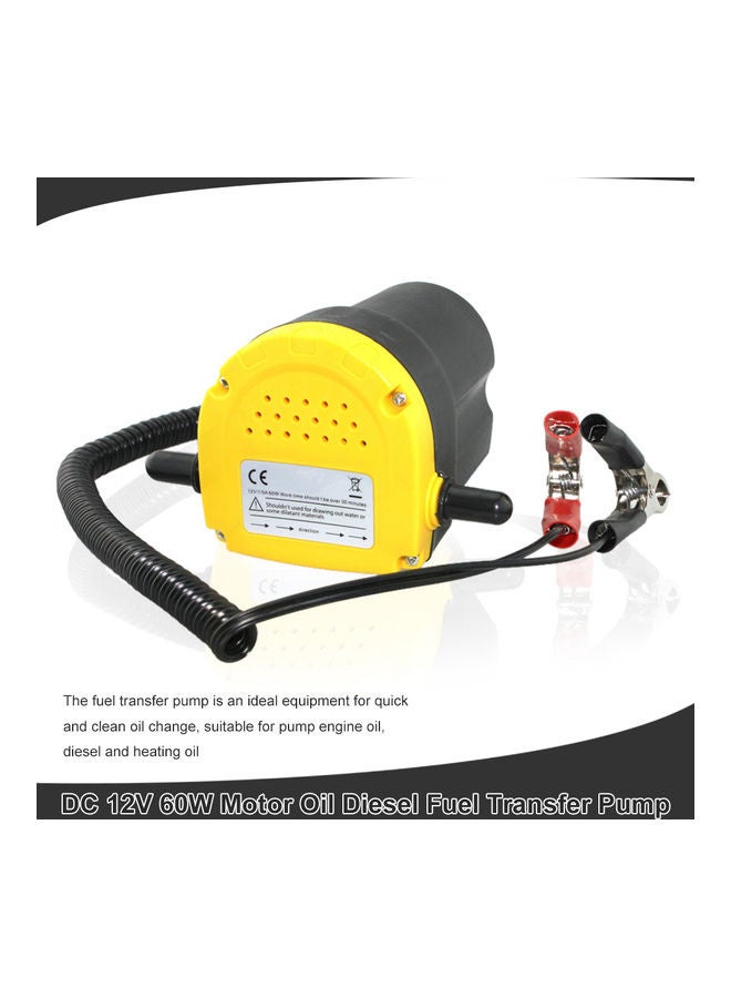 Generic - Car Engine Oil Pump 12V Electric Auto Oil Fluid Sump Extractor - Image 1