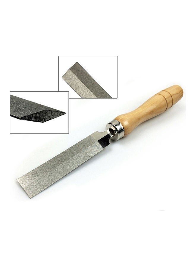 Diamond Wood Carving Tool Brown/Silver 25x3x7cm  - Image 3