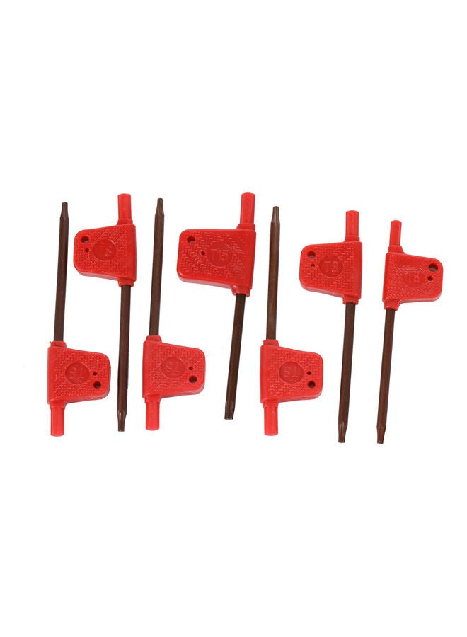21 - Piece Multifunctional Solid Carbide Inserts Holder multicolour 22x4x14cm  - Image 2