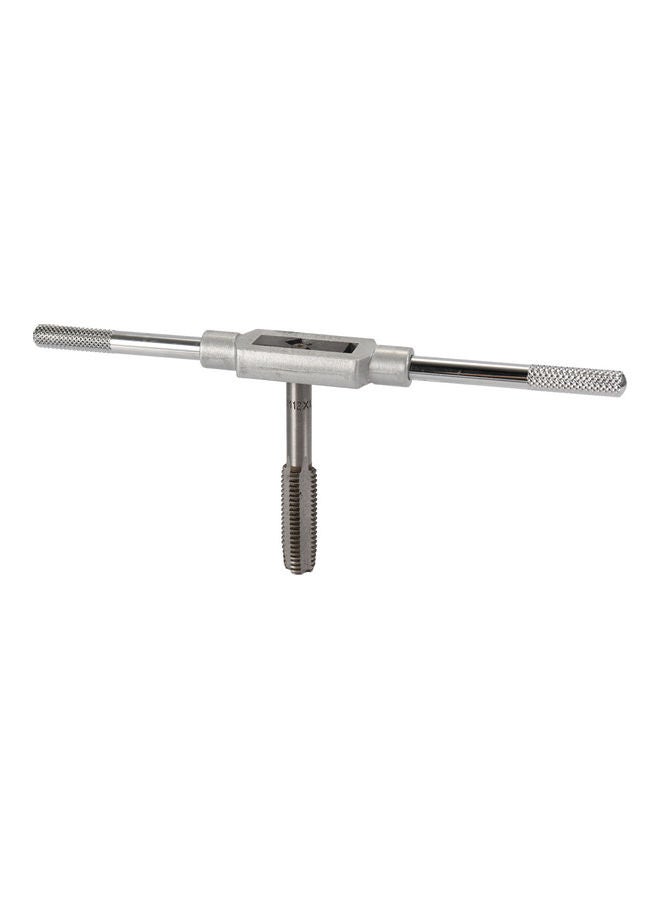 Alloy Steel Tap and Die Set with Adjustable Wrench Twisted Hand Tools multicolour 25.5x2x10.5cm  - Image 3