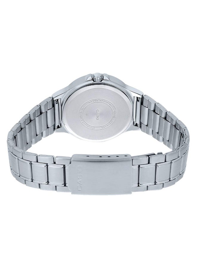 CASIO - Women's Enticer Stainless Steel Analog Watch LTP-V300D-2A2UDF - 33 mm - Silver - Image 1
