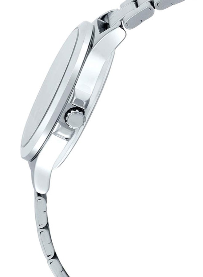 CASIO - Women's Enticer Stainless Steel Analog Watch LTP-V300D-2A2UDF - 33 mm - Silver - Image 1