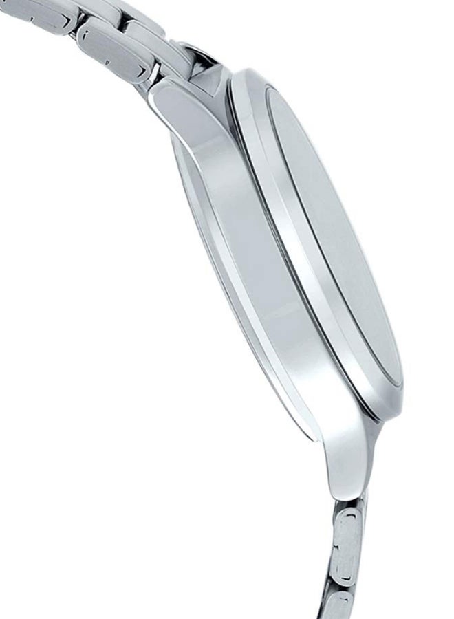CASIO - Women's Enticer Stainless Steel Analog Watch LTP-V300D-2A2UDF - 33 mm - Silver - Image 1