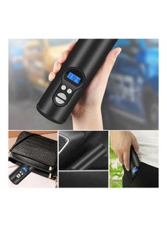 Generic Portable Air Pump Black 25x10x10cm  - Image 4