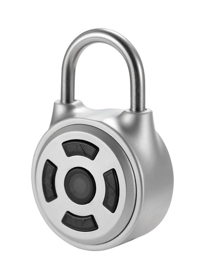 App Unlock Anti-Theft Keyless Lock Silver 15.5x3x8.7cm  - Image 1