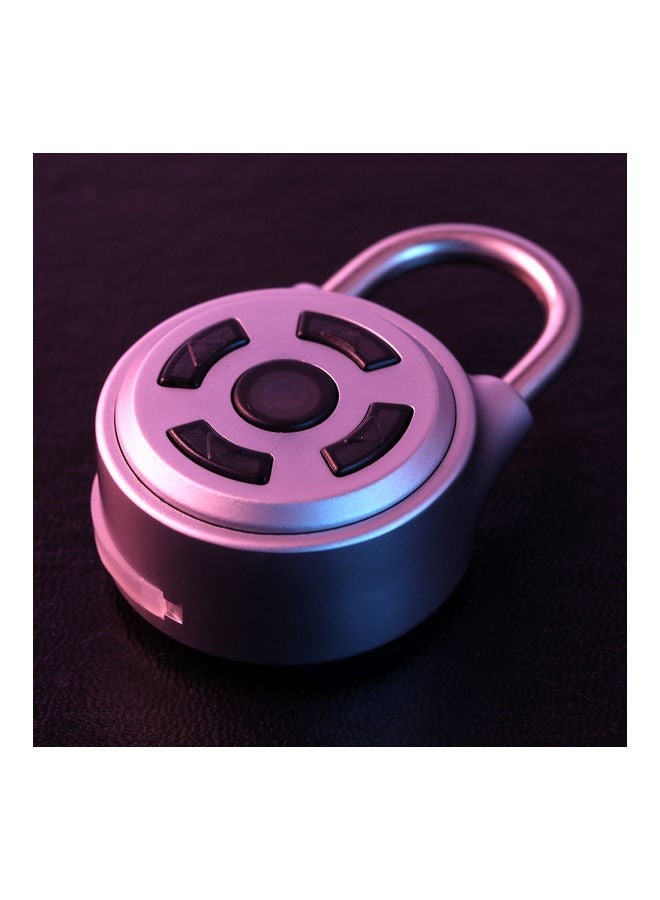 App Unlock Anti-Theft Keyless Lock Silver 15.5x3x8.7cm  - Image 5