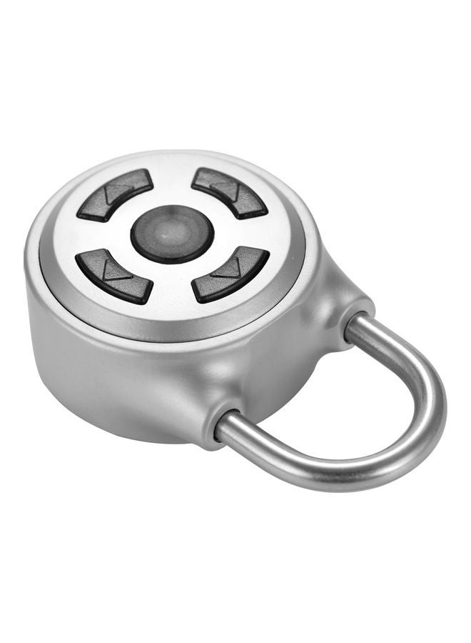 App Unlock Anti-Theft Keyless Lock Silver 15.5x3x8.7cm  - Image 3
