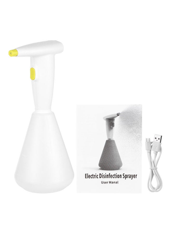 Generic - Electric Watering Spraying Sprinkling Spray Bottle White 32.8 x 13.5 x 14cm - Image 1