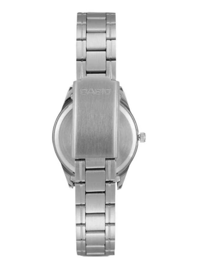 CASIO Women's Stainless Steel Analog Watch LTP-V005D-2B2UDF - 28 mm - Silver  - Image 3