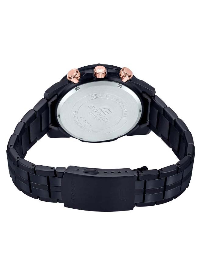 CASIO Men's Stainless Steel Chronograph Watch EFR-559DC-1AVUDF - Image 2