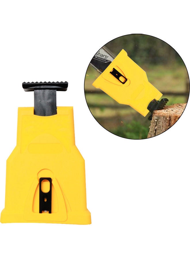 Saw Chain Sharpener Grinder Grinding Tools Yellow 22x5x15cm - Image 5