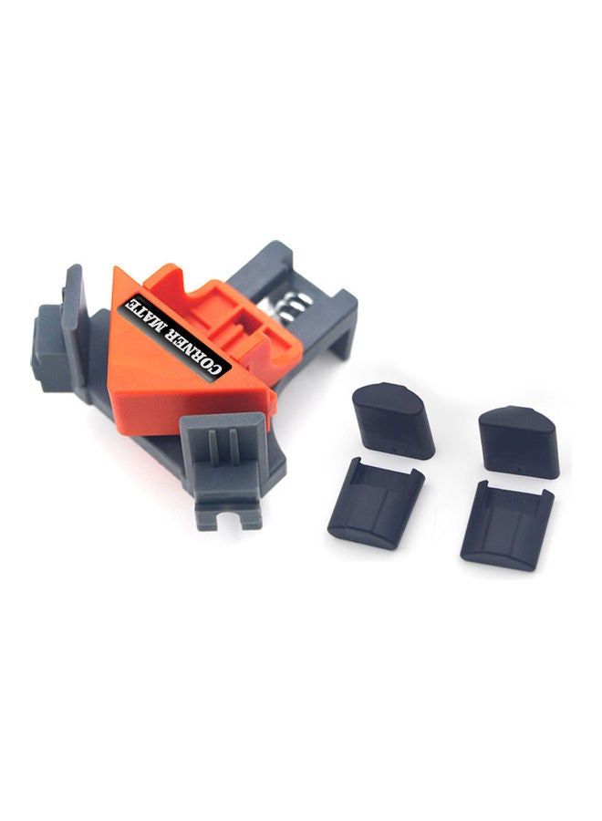 4 Piece Woodworking 90 Degrees Right Angle Clamp Clip Multicolor 20x6x18cm - Image 4