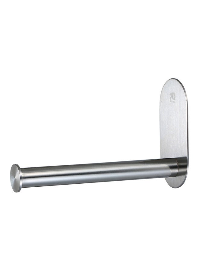 Nail free Wall Mounted Kitchen Towel Holder multicolour 15.5x5x15cm  - Image 1