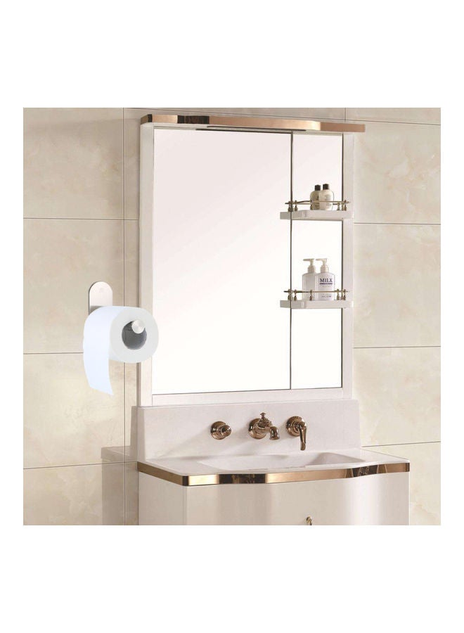 Nail free Wall Mounted Kitchen Towel Holder multicolour 15.5x5x15cm  - Image 5