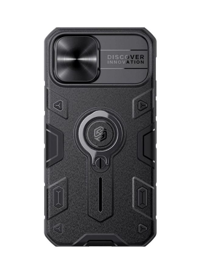 Nillkin Tpu And Pc Slide Cover Camera Protection Back Case With Ring For Iphone 12 Mini Black - Image 2