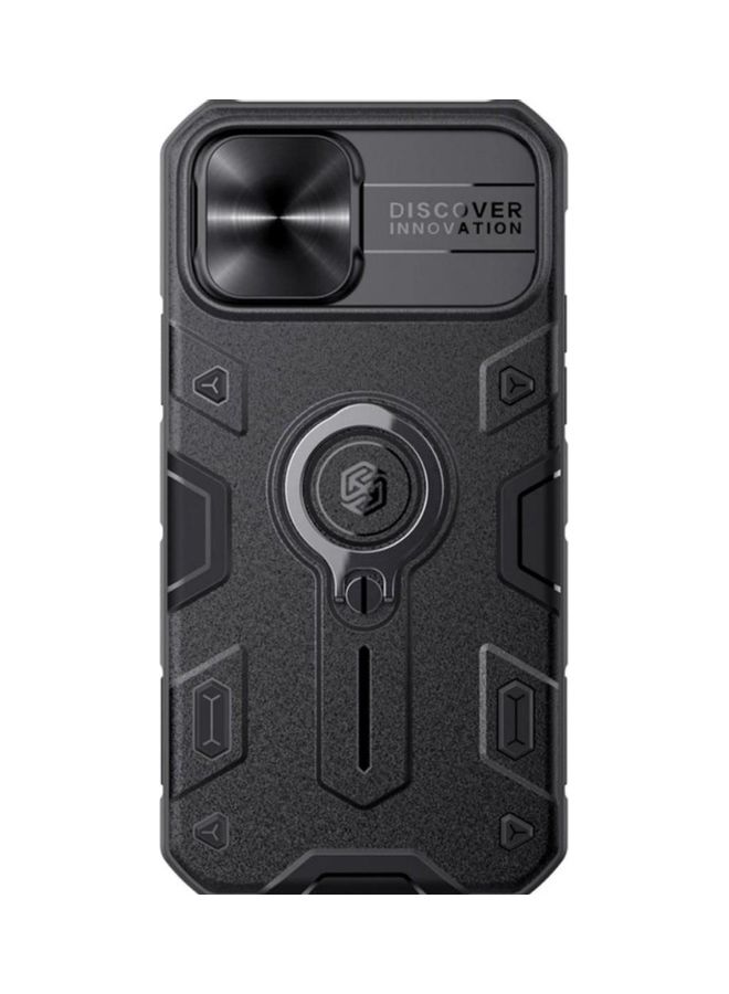 Nillkin Tpu And Pc Slide Cover Camera Protection Back Case With Ring For Iphone 12 Mini Black - Image 3