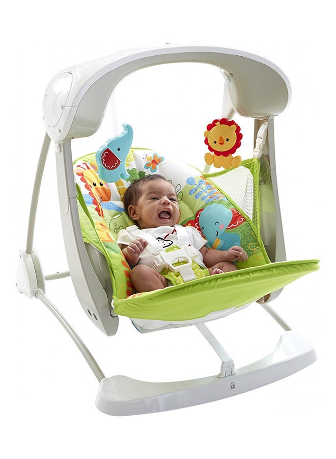 Fisher-Price - Rainforest Friends Take-Along Swing And Seat - Image 1