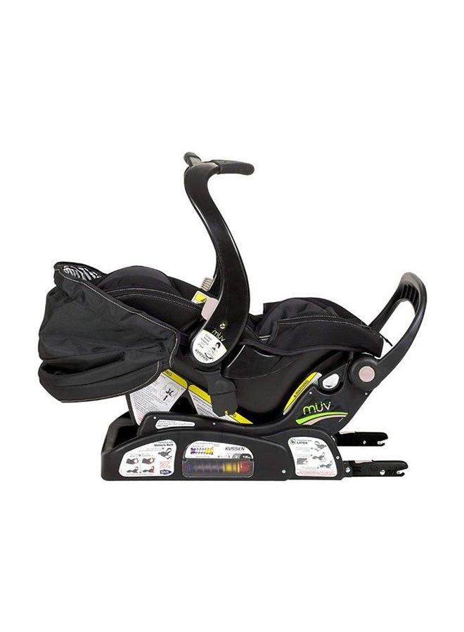 babytrend Kussen Infant Car Seat With Adjustable 5-point Safety Harness, Mystic Black - KS58015  - Image 4
