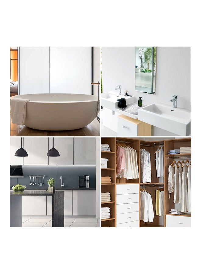 Multifunctional Hanging Rod For Kitchen Silver 61 x 5 x 5.2cm - Image 4