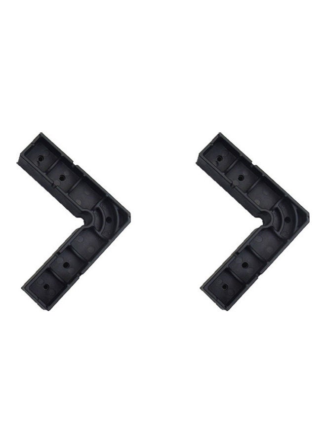 2 Piece Wood Working Jig Clamp Black 13x5x13cm - Image 1