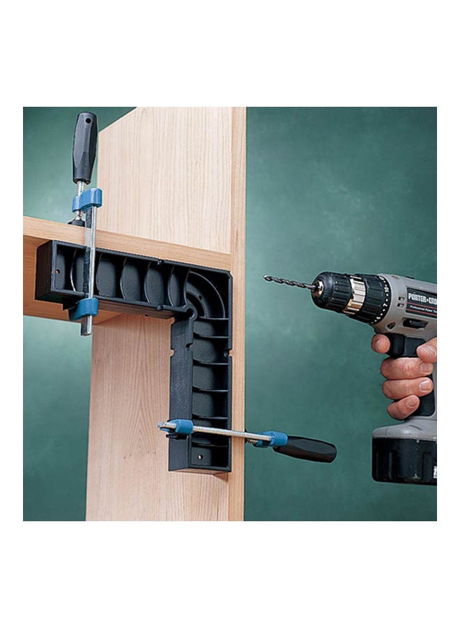 2 Piece Wood Working Jig Clamp Black 13x5x13cm - Image 4