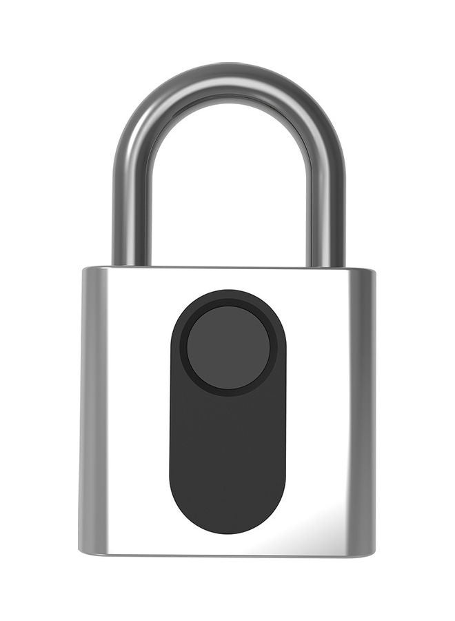 Smart Fingerprint Lock Silver 12.5 x 2 x 8cm  - Image 1