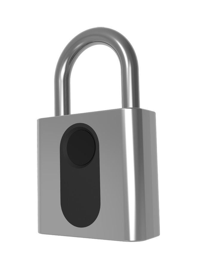 Smart Fingerprint Lock Silver 12.5 x 2 x 8cm  - Image 3