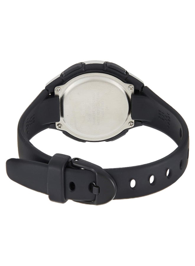 كاسيو ساعة يد رقمية وبسوار من الراتنج طراز LW-203-1AVDF للنساء - Image 2