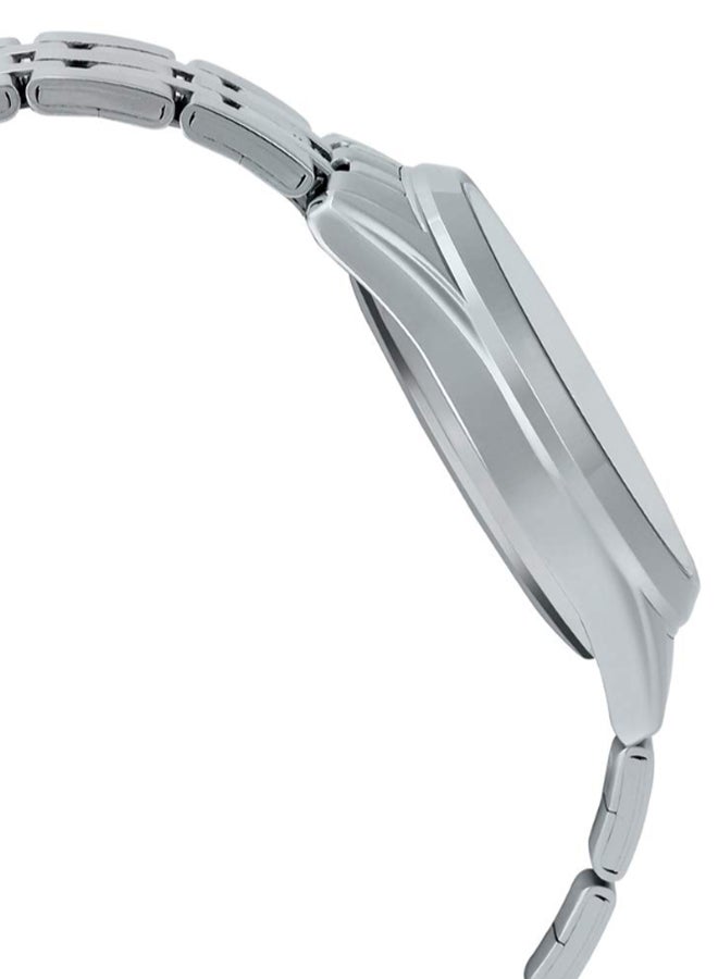 CASIO Men's Enticer Stainless Steel Analog Wrist Watch MTP-1335D-2A2VDF - 38 mm - Silver - Image 4